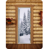 Дверь для сауны DoorWood (Дорвуд) 60x190 Престиж Фотопечать A091 левая