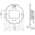         .  Hugo Lahme (VitaLight) 28 , d=270 ,24 , RGBW, Rg5