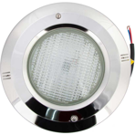 Прожектор светодиодный универсальный с оправой из нерж. стали Poolmagic 36 Вт, RGB