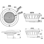       ABS- 25  Pool King N616V, LED,  , 12 AC