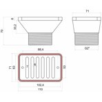      Aquaviva SP0029, 2'', AISI 304