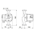       Grundfos UPS 25 60