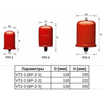     (Vodotok) VT2-1 ,   , t  0  +99 C