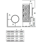    Sawo Aries ARI6 105NS-P