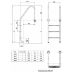     Astralpool STANDARD Luxe AISI-316 3 