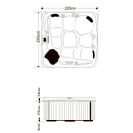    Kingston JCS - 12 S 22022097   9583 Sahara,  P - 05 Teak