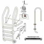     Mayer Schwimmbad Muro 3   MU-315  AISI-304