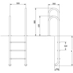     Hayward Asymmetric MURO 3  AISI-304