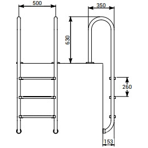     Hayward MURO 3  AISI-304