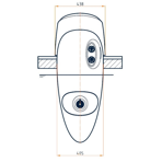    Speck Badu Jet Perla 40 3/, 2.3 , 220/380, LED  RGB