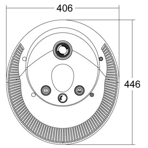     Abletech 90/3 380V Cument Jet LED white