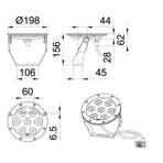    Oase ProfiLux Basic LED XL W Flood /01