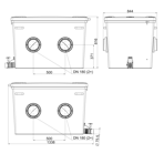    Oase ProfiClear Premium XL Moving Bed Hel-X