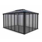  Palram Gazebo Lebro 4300 Closed, Grey