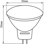    (LED) G5.3 Feron LB-26 80LED